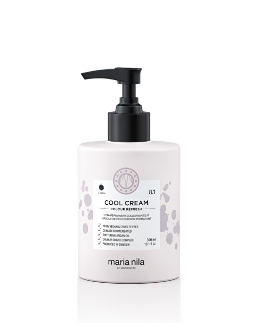 Jemná vyživující maska bez permanentních barevných pigmentů 8.1 Cool Cream (Colour Refresh Mask)