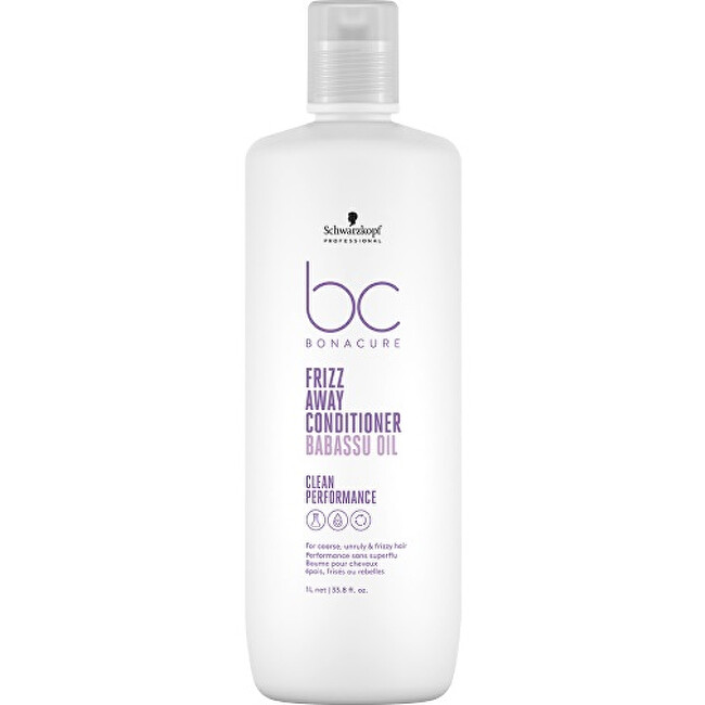 Schwarzkopf Professional Kondicionér pro nepoddajné a krepaté vlasy BC Bonacure Frizz Away (Conditioner) 1000 ml