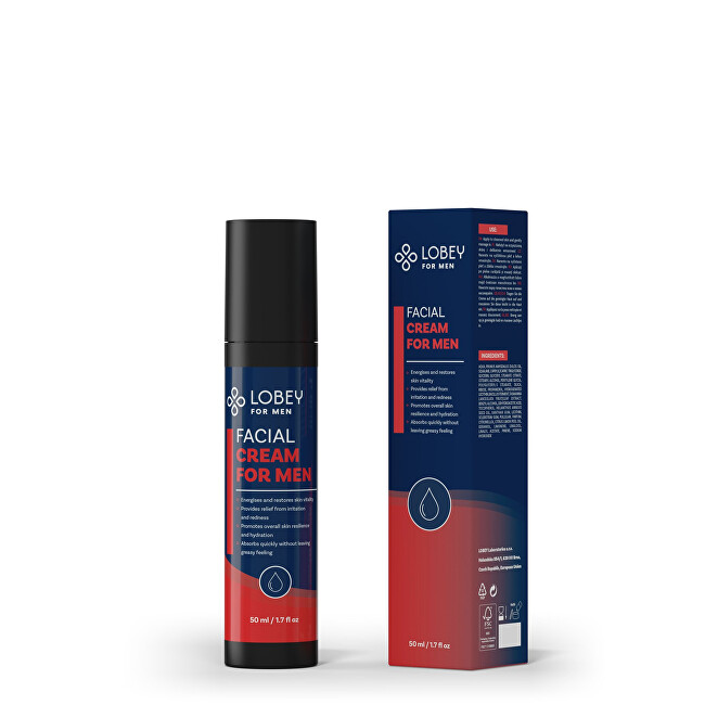 LOBEY Krém na obličej pro muže Facial Cream For Men 50 ml
