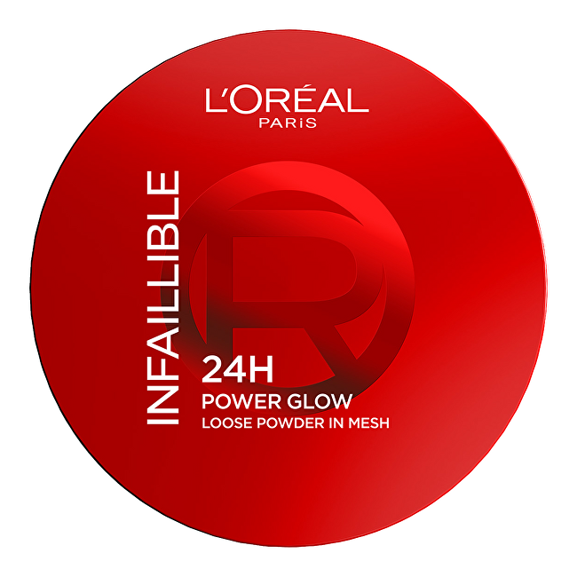 Rozjasňující pudr 24H Power Glow Loose Powder 10 g