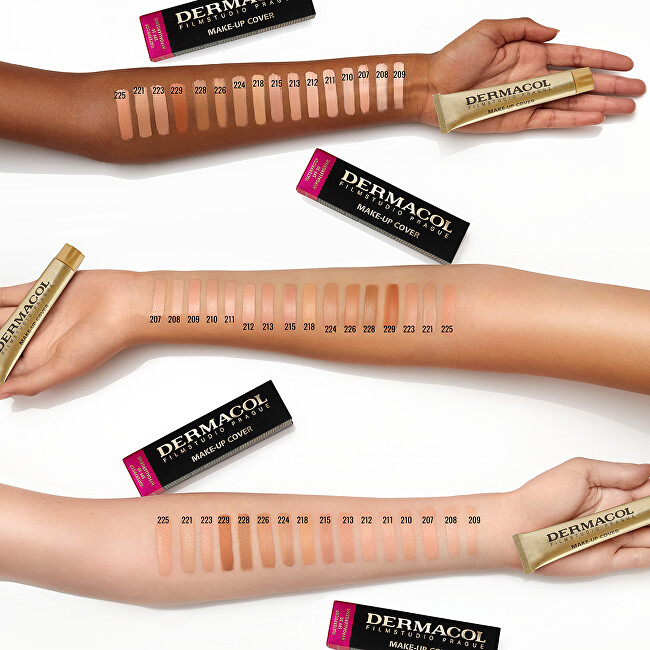 Make-up SPF 30 Cover pro jasnou a sjednocenou pleť 30 g