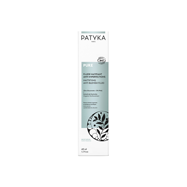 Patyka Matující pleťový fluid Mattifying Anti-Blemish Fluid 40 ml