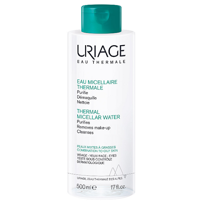 Micelární čisticí voda pro smíšenou a mastnou pleť Eau Thermale (Thermal Micellar Water)