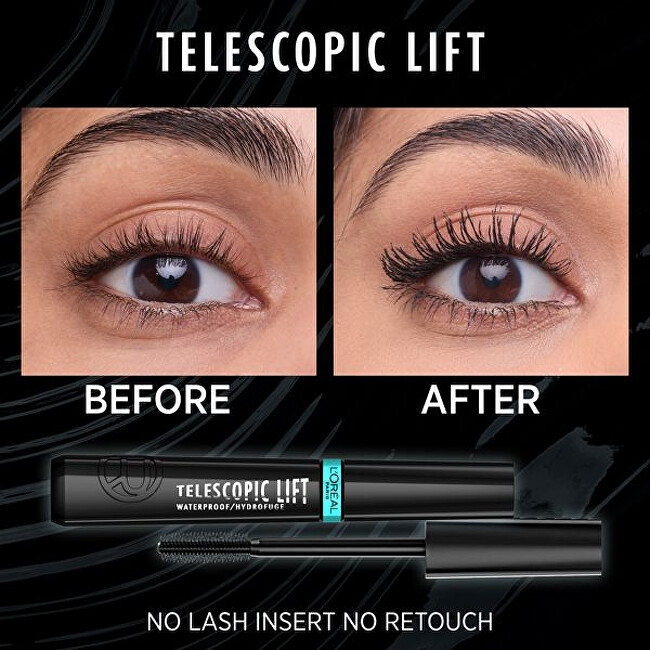 Extra prodlužující voděodolná řasenka Telescopic Lift (Waterproof Mascara) 9,9 ml