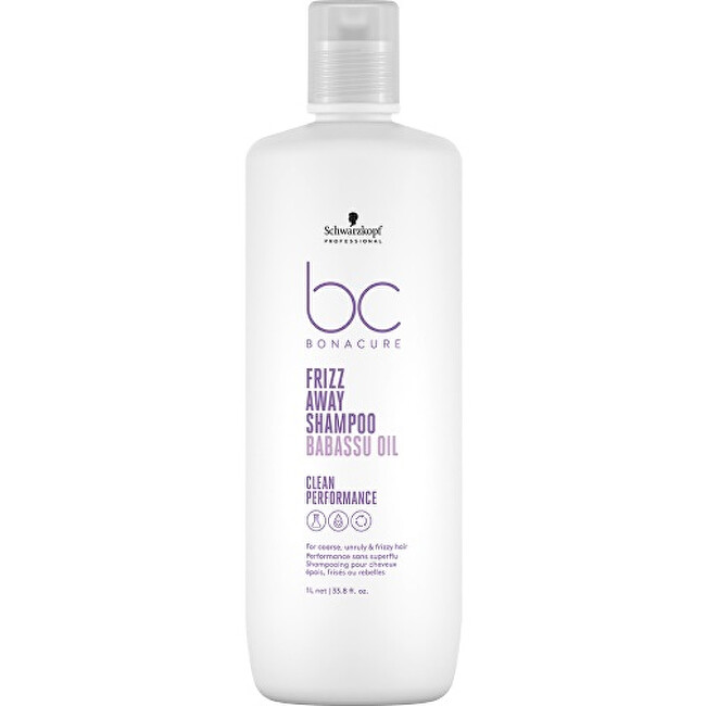 Schwarzkopf Professional Šampon pro nepoddajné a krepaté vlasy BC Bonacure Frizz Away (Shampoo) 1000 ml