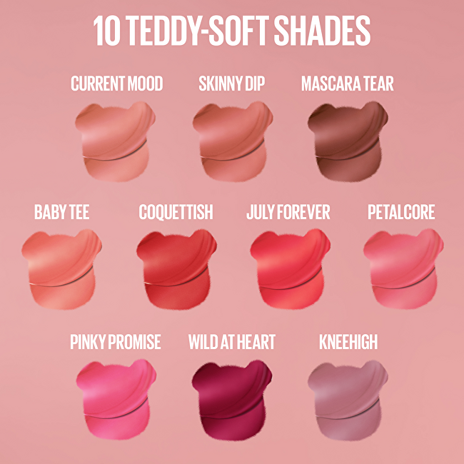 Matná tekutá rtěnka Super Stay Teddy Tint (Liquid Lip Tint) 5 ml