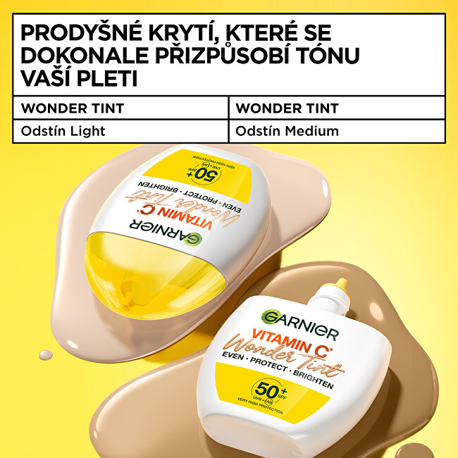 Tónovací fluid SPF 50 Vitamin C Wonder Tint 40 ml