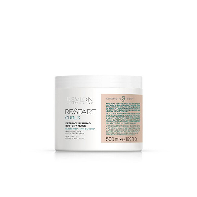 Revlon Professional Vyživující maska pro kudrnaté a vlnité vlasy Restart Curls (Nourishing Buttery Mask) 500 ml