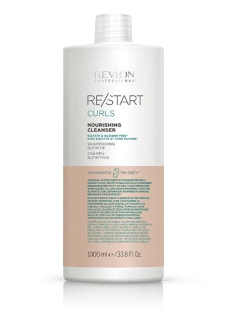 Vyživující šampon pro kudrnaté a vlnité vlasy Restart Curls (Nourishing Cleanser)