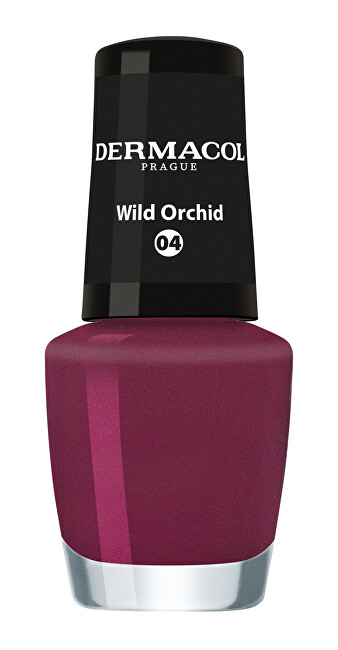 Dermacol Lak na nehty mini - limitovaná edice (Nail Polish) 5 ml 01 Dark Purple