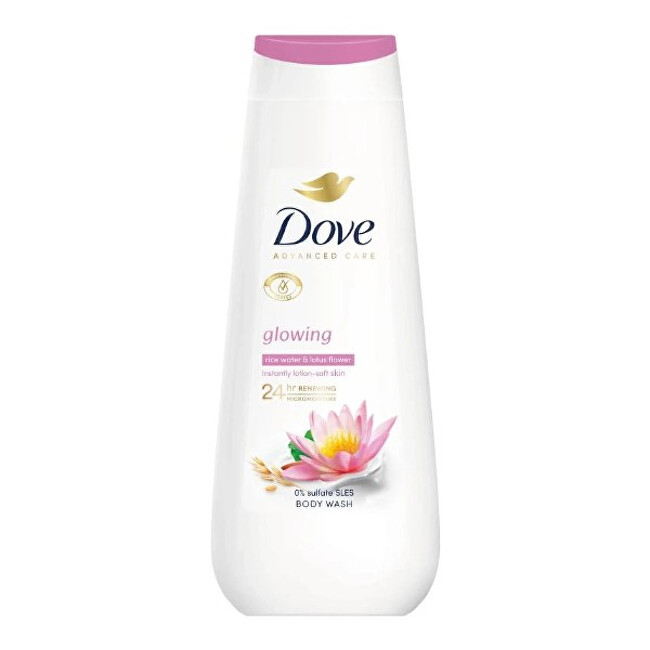 Shower gel with rice water and lotus scent Glowing Advanced Care (Shower Gel) - 400 ml