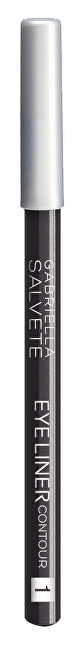 Gabriella Salvete Dřevěná tužka na oči Eyeliner Contour 1,5 g 01 Graphite