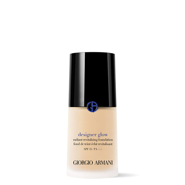 Giorgio Armani Rozjasňujúci tekutý make-up SPF 15 Designer Glow (Radiant Revitalizing Foundation) 30 ml 4