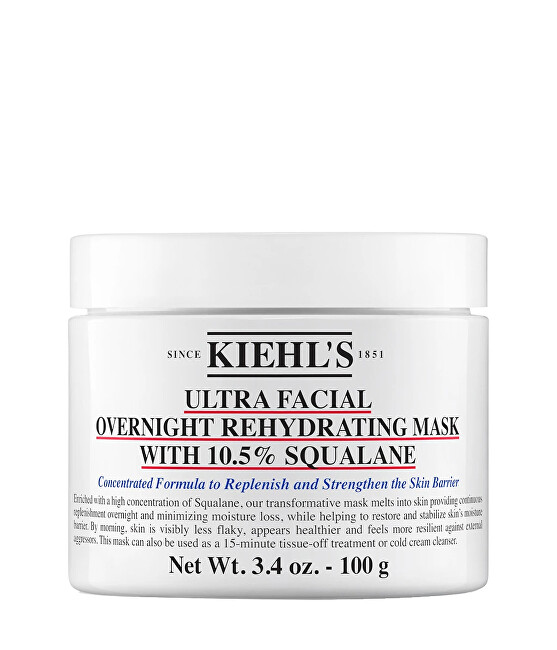 Kiehl's Nočná hydratačná pleťová maska (Ultra Facial Overnight Rehydrating Mask)