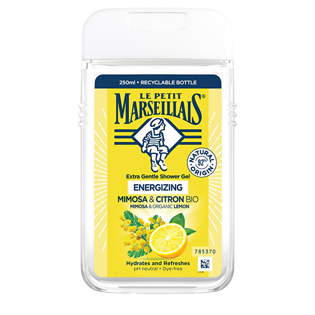 Extra Gentle Shower Gel Mimosa & Bio Lemon
