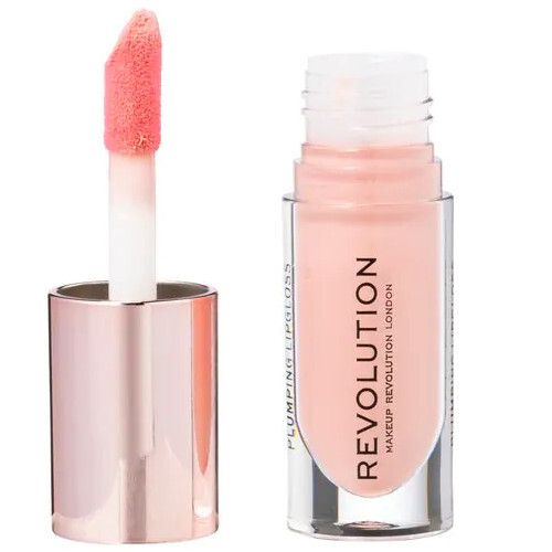 Revolution Lesk na rty Pout Bomb Plumping 4,6 ml Gloss Peachy