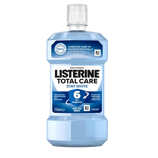 Listerine Ústní voda s bělicím účinkem Stay White 250 ml