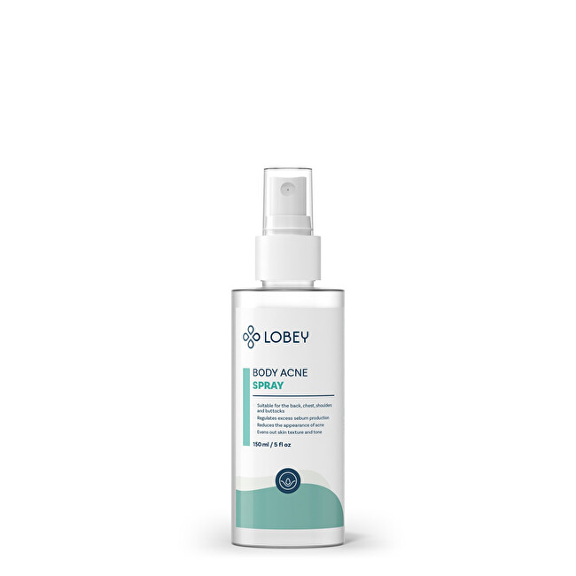 LOBEY Tělový sprej při akné na zádech Body Acne Spray 150 ml