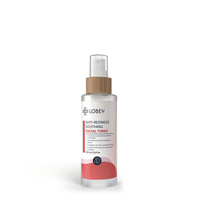 LOBEY Zklidňující tonikum na začervenání pleti Facial Tonic 100 ml