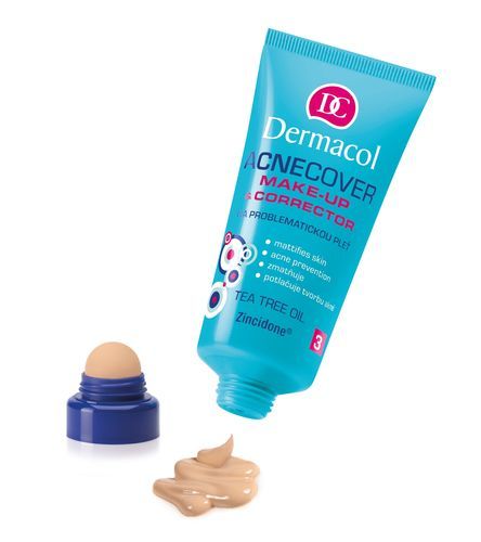 Dermacol Make-up s korektorem na problematickou pleť Acnecover 30 ml + 3 g č. 1