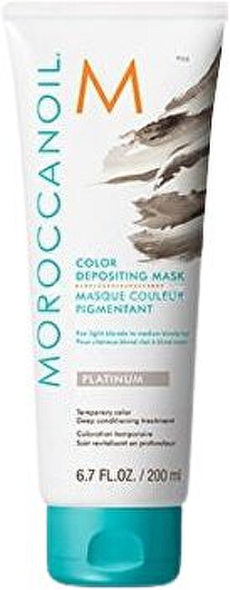 Moroccanoil Tónující maska na vlasy Platinum (Color Depositing Mask)