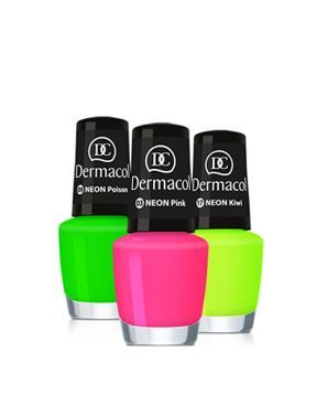 Dermacol Neonový lak na nehty 5 ml 32 Neon Green