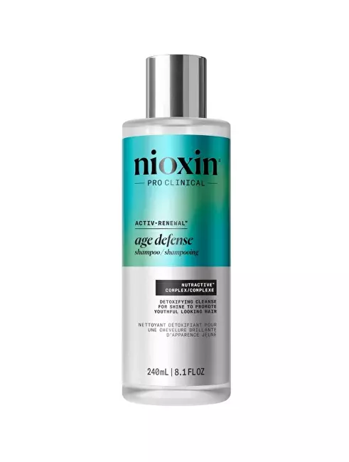 Nioxin Detoxikační šampon s niacinamidem Age Defense Shampoo 240 ml