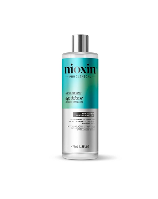 Nioxin Detoxikační šampon s niacinamidem Age Defense Shampoo 475 ml