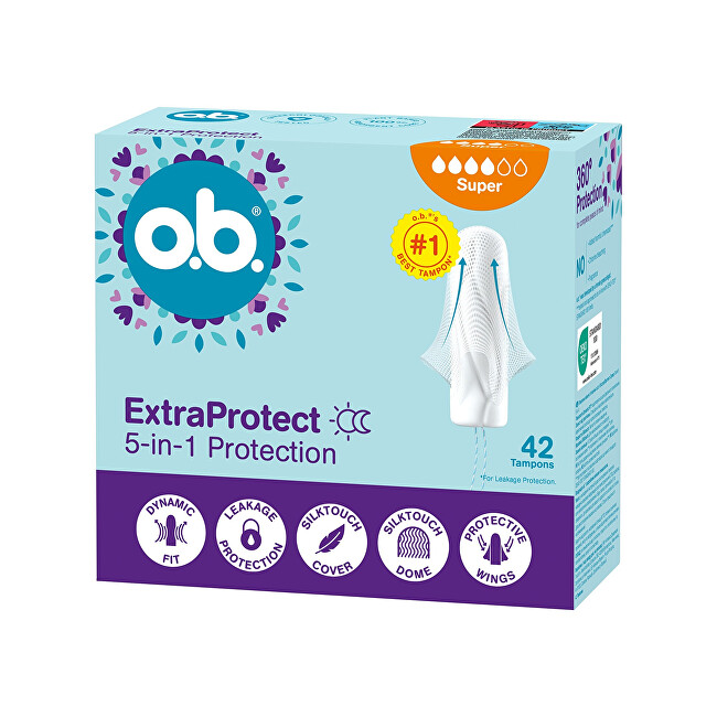 Extra Protect Super Tampons - 42 ks