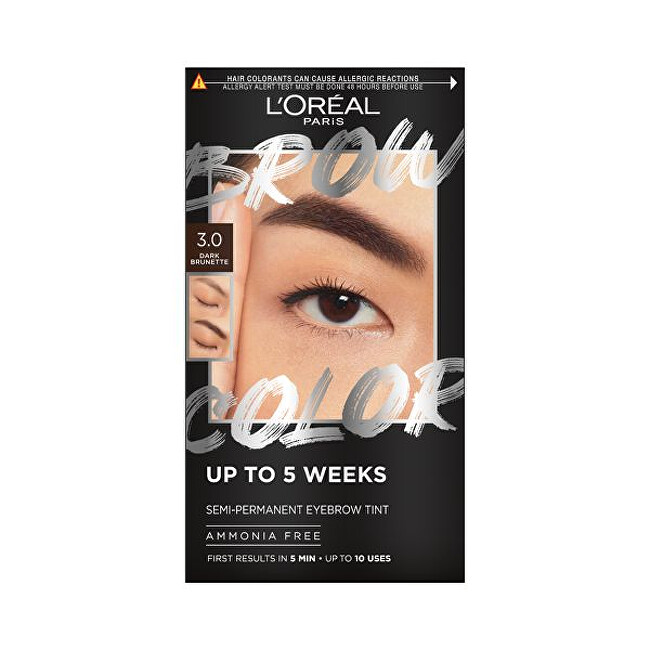 Semi-permanentní barva na obočí Brow Color (Semi-Permanent Eyebrow Tint)