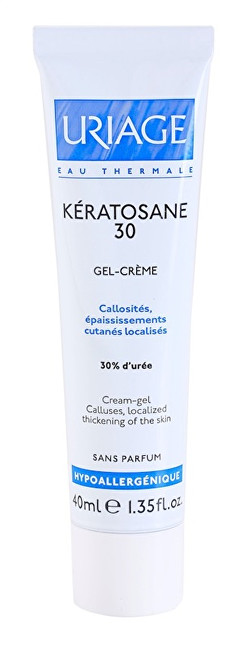 Uriage Zvláčňující gelový krém Kératosane 30 (Cream Gel) 40 ml