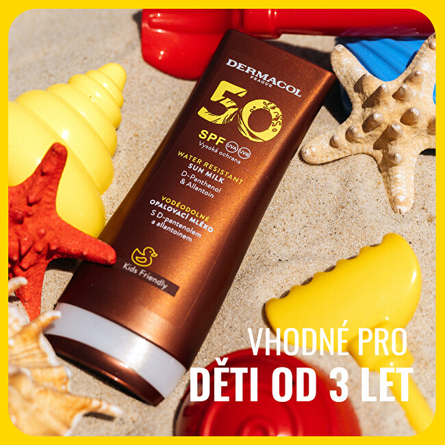 Voděodolné opalovací mléko SPF 50 (Sun Milk) 200 ml