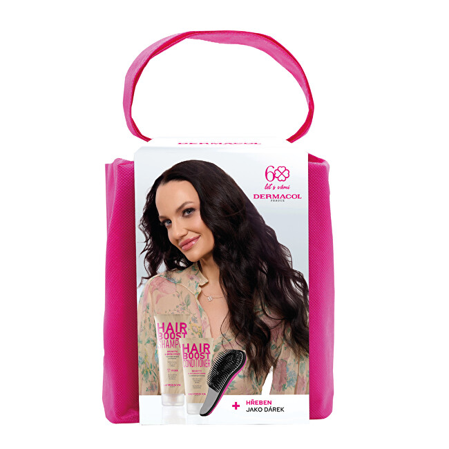 Dermacol Dárková sada Hair Boost Brunette
