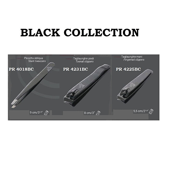 Plochá pinzeta Black Collection PR 4018BC 9 cm