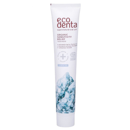 Ecodenta Organická zubní pasta pro citlivé zuby se solí (Organic Sensitivity Relief Toothpaste) 75 ml