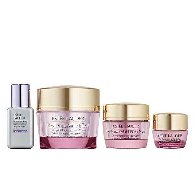Estée Lauder Dárková sada The Radiance Routine Resilience Multi-Effect Set Francie