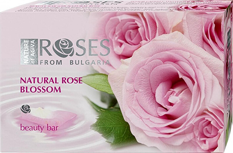 ELLEMARE Tuhé mýdlo na ruce Roses růžové (Beauty Bar) 75 g