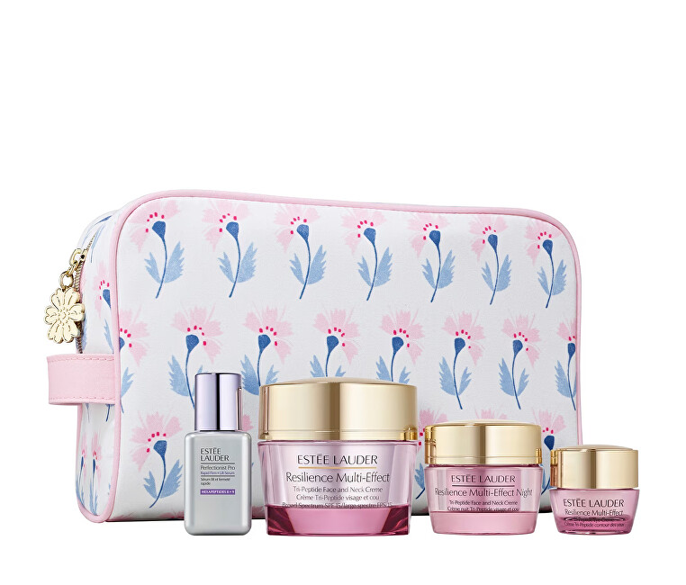 Estée Lauder Dárková sada The Radiance Routine Resilience Multi-Effect Set Francie