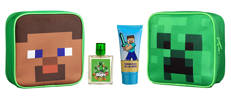 EP Line Dárková sada s toaletní taškou Minecraft
