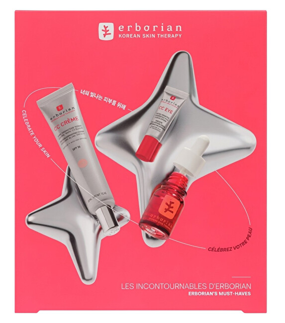 Erborian Dárková sada CC Glow & Skin Therapy Set