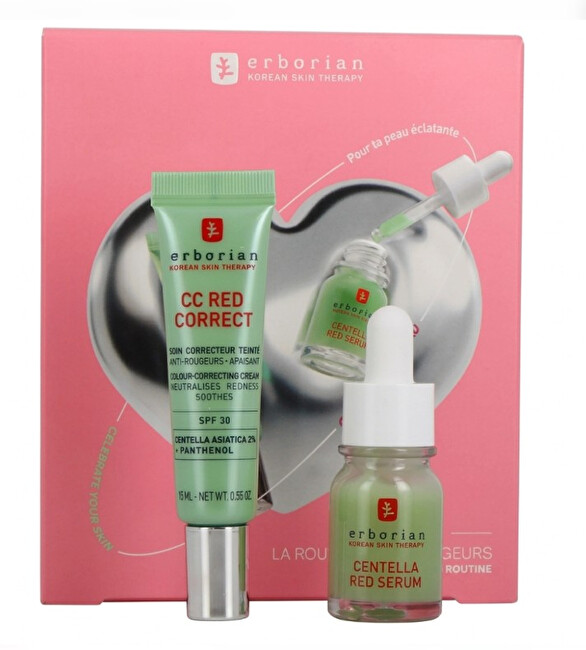 Erborian Darčeková sada CC Red Glow & Moisture Set