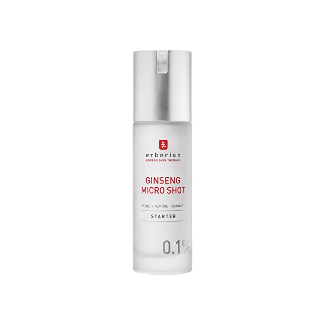 Erborian Pleťové sérum Ginseng Micro Shot Starter 0,1 % Serum 30 ml