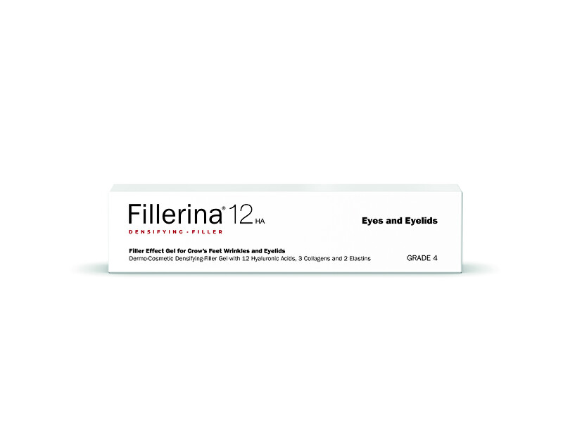 Sérum pro vyplnění hlubokých vrásek na oční okolí 12HA stupeň 4 (Filler Effect Gel) 15 ml