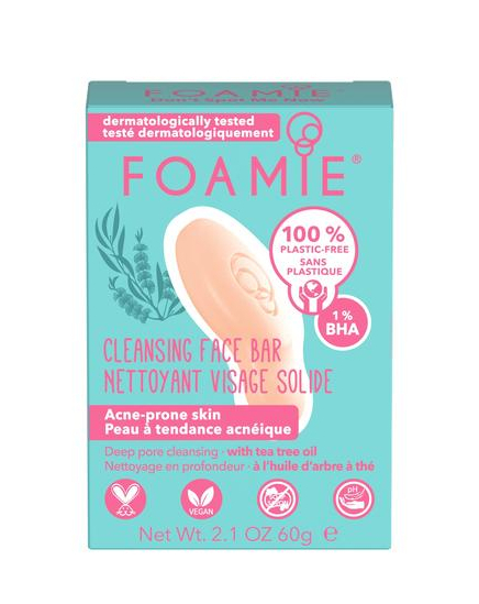 Foamie Čistiace mydlo pre aknóznu pleť Deep Pore Clean sing ( Clean sing Face Bar) 60 g