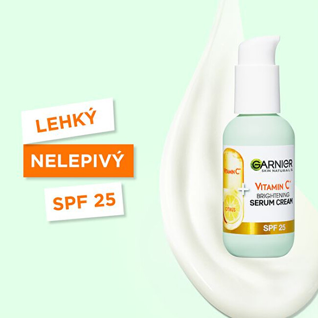 Krémové sérum s vitamínem C pro rozjasnění pleti Skin Naturals (Brightening Serum Cream) 50 ml