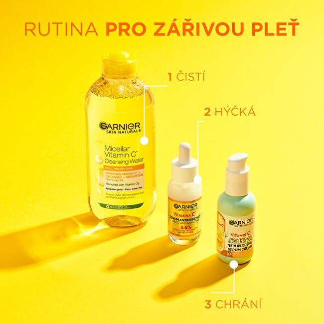 Krémové sérum s vitamínem C pro rozjasnění pleti Skin Naturals (Brightening Serum Cream) 50 ml