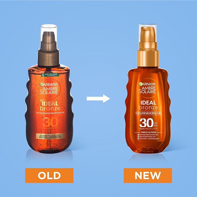 Ochranný olej pro podporu opálení SPF 30 Ideal Bronze (Protective Oil) 150 ml 