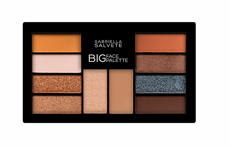 Gabriella Salvete Paletka očních stínů, bronzeru a rozjasňovače Big Face Palette odstín 02 12 g