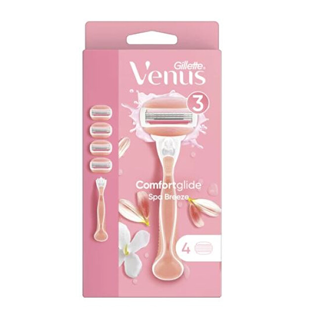 Holicí strojek Venus Breeze + 4 hlavice
