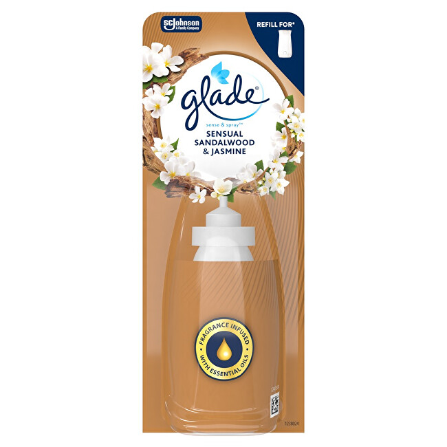 Sense &amp; Spray Sensual Sandalwood &amp; Jasmine air freshener refill 18 ml